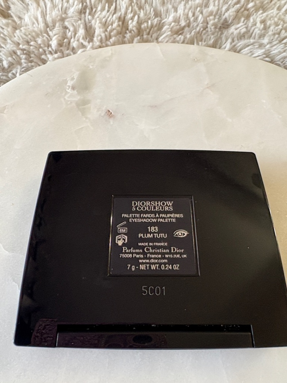 Dior DIORSHOW 183 PLUM TUTU Eyeshadow Palette - Picture 2 of 3